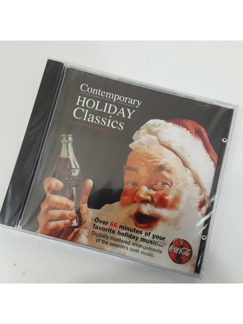 Contemporary Holiday Classics Coca-Cola Collector's Edition Vol 1 Music CD Xmas